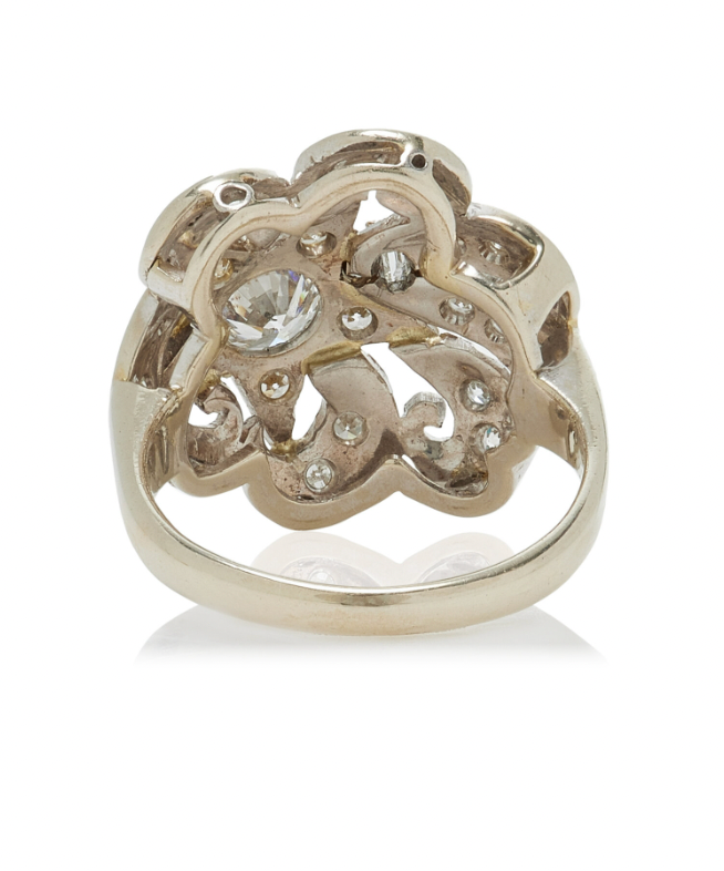 Shooting Star Diamond Ring