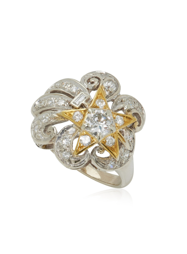 Shooting Star Diamond Ring