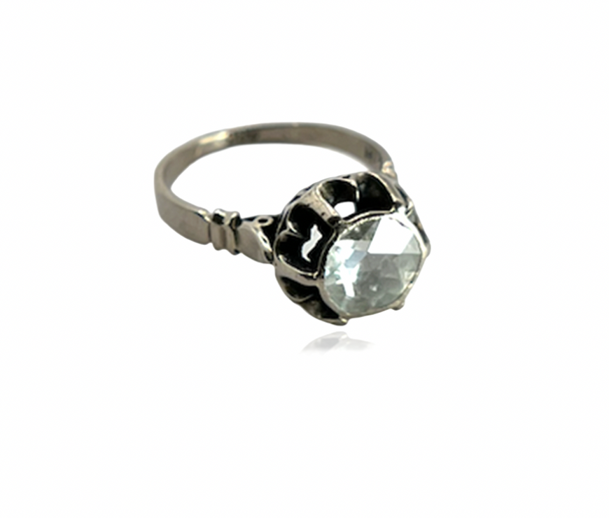 Georgian Rose Cut Diamond Ring