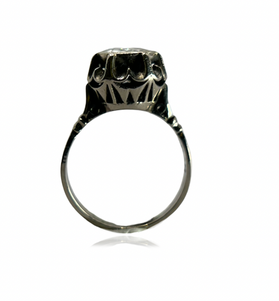 Georgian Rose Cut Diamond Ring