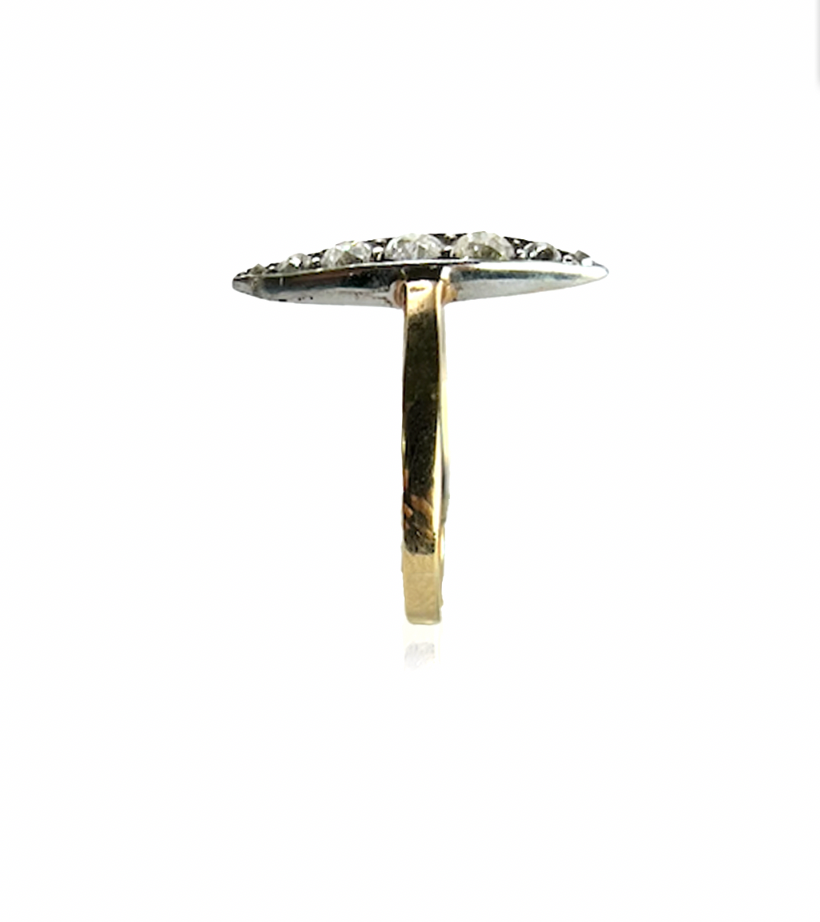 Diamond Navette Ring
