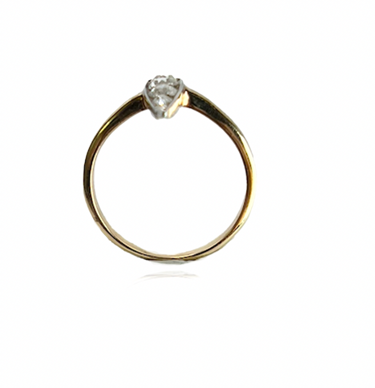 Diamond Navette Ring