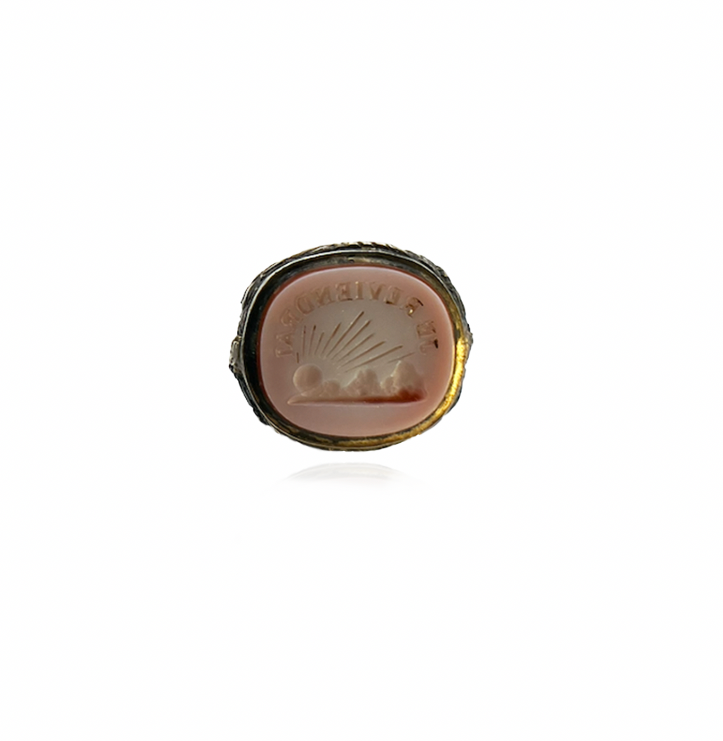 Sardonyx Intaglio Fob