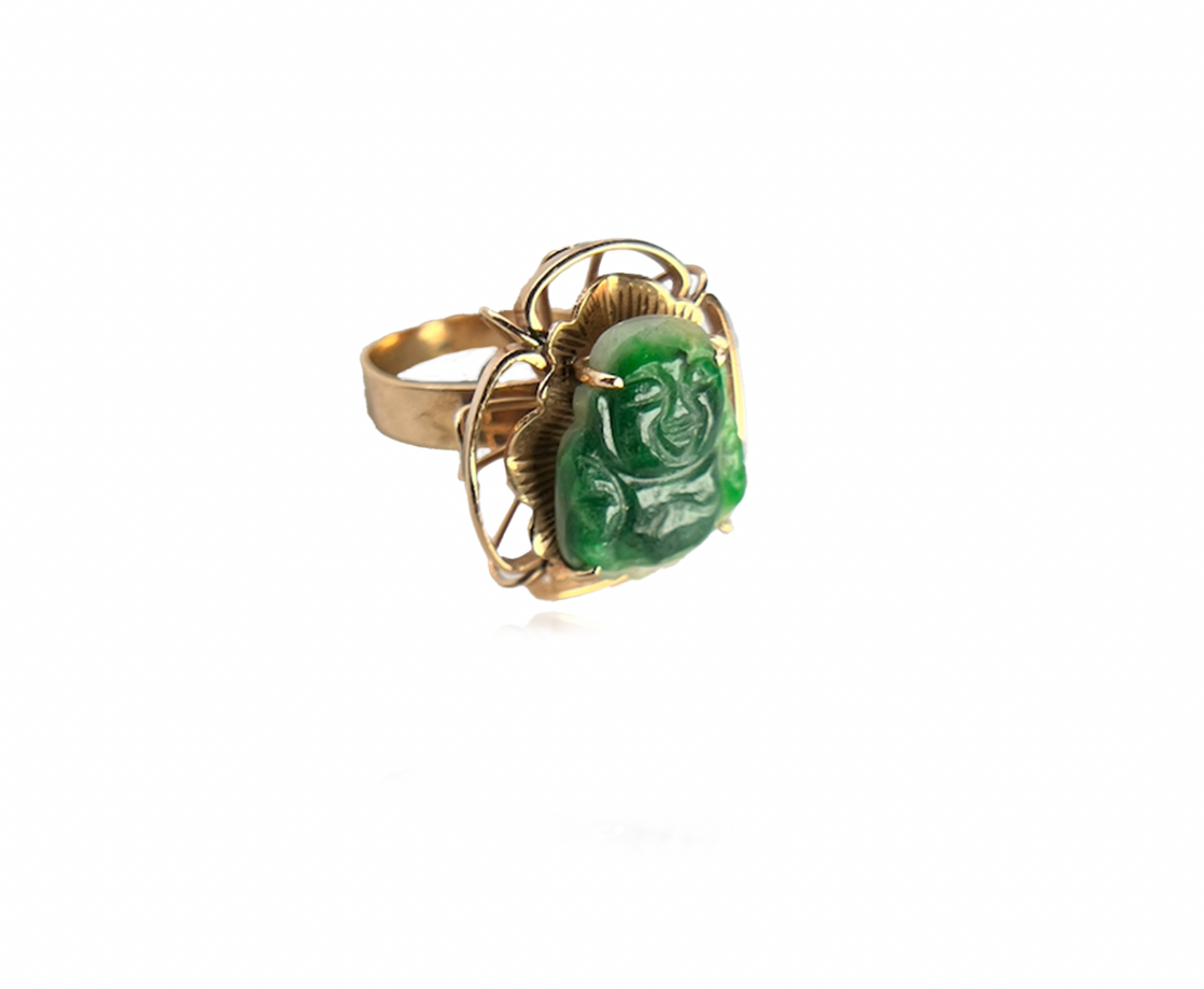 Happy Buddha Ring