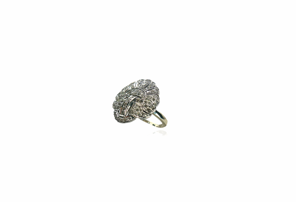 Diamond Peacock Ring