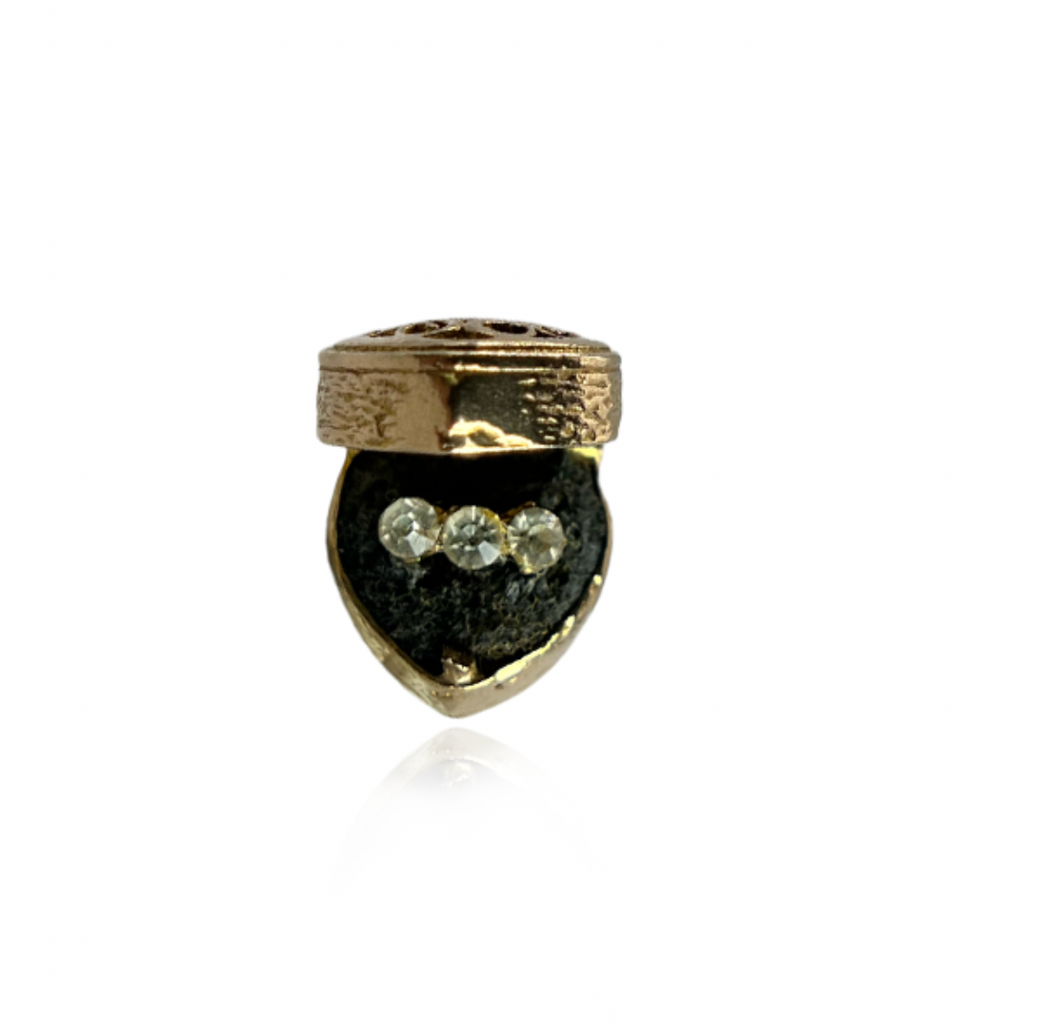 French Promise Ring in Heart Charm Box