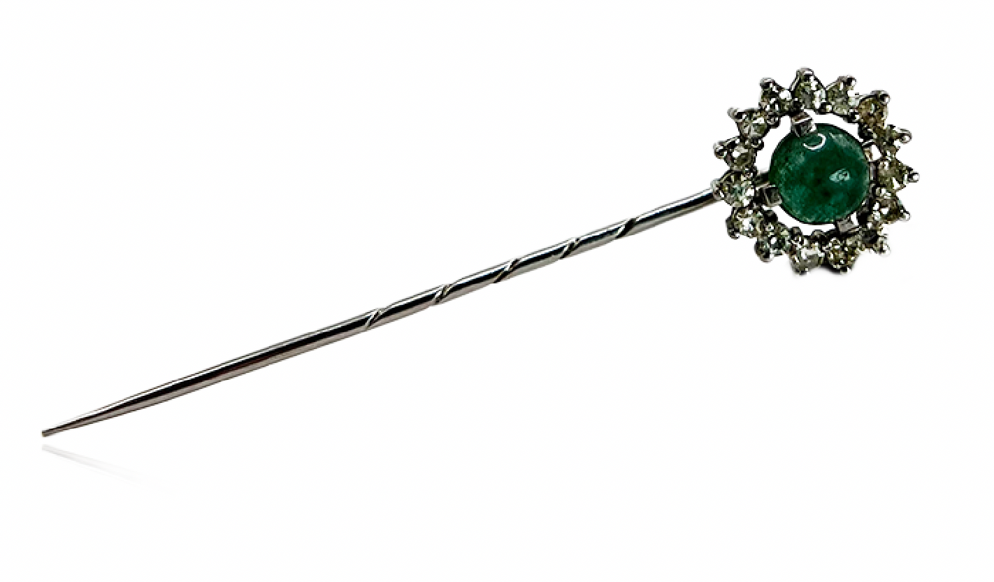 Emerald Pin
