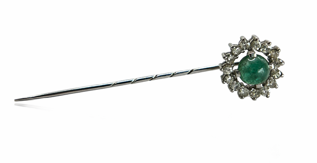 Emerald Pin