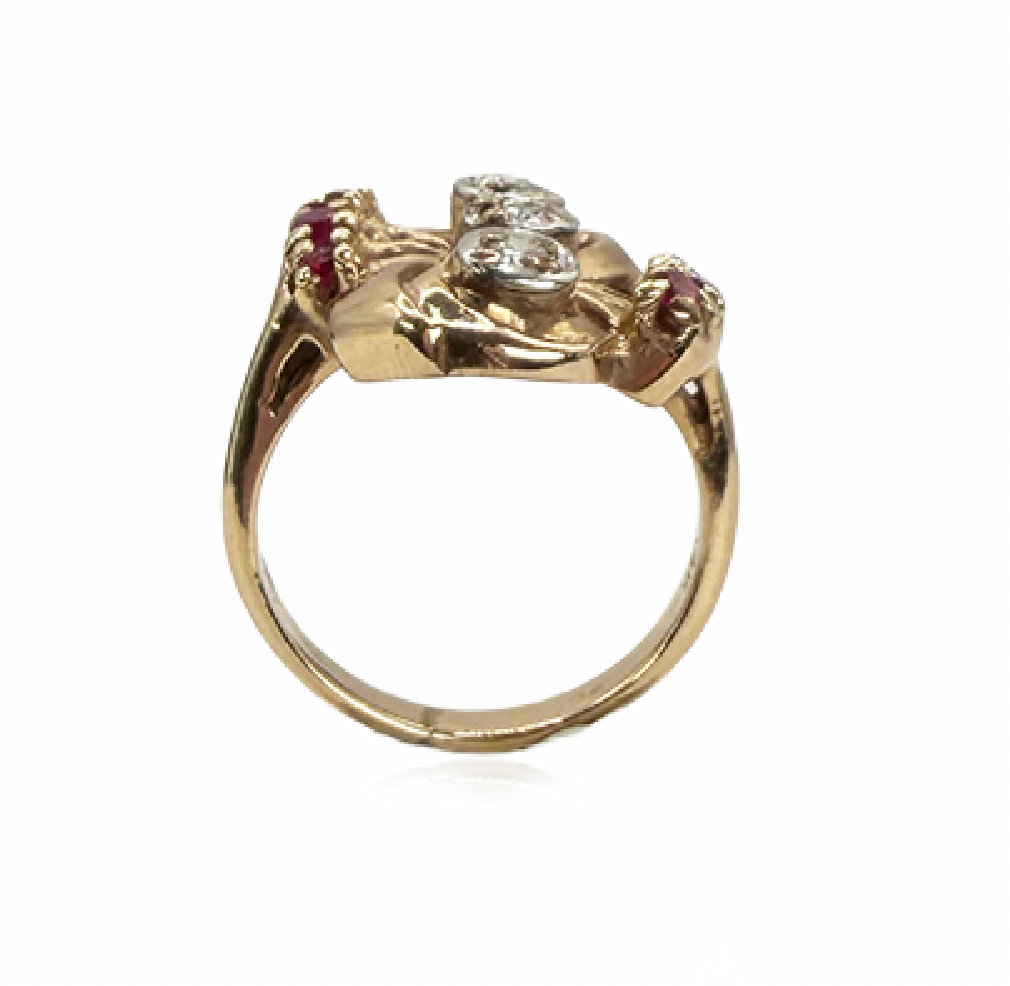 Diamond and Ruby Ring