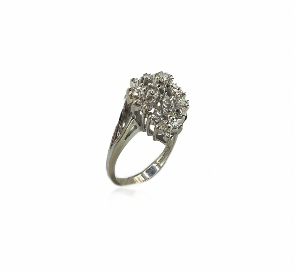Diamond Cluster Cascade Ring